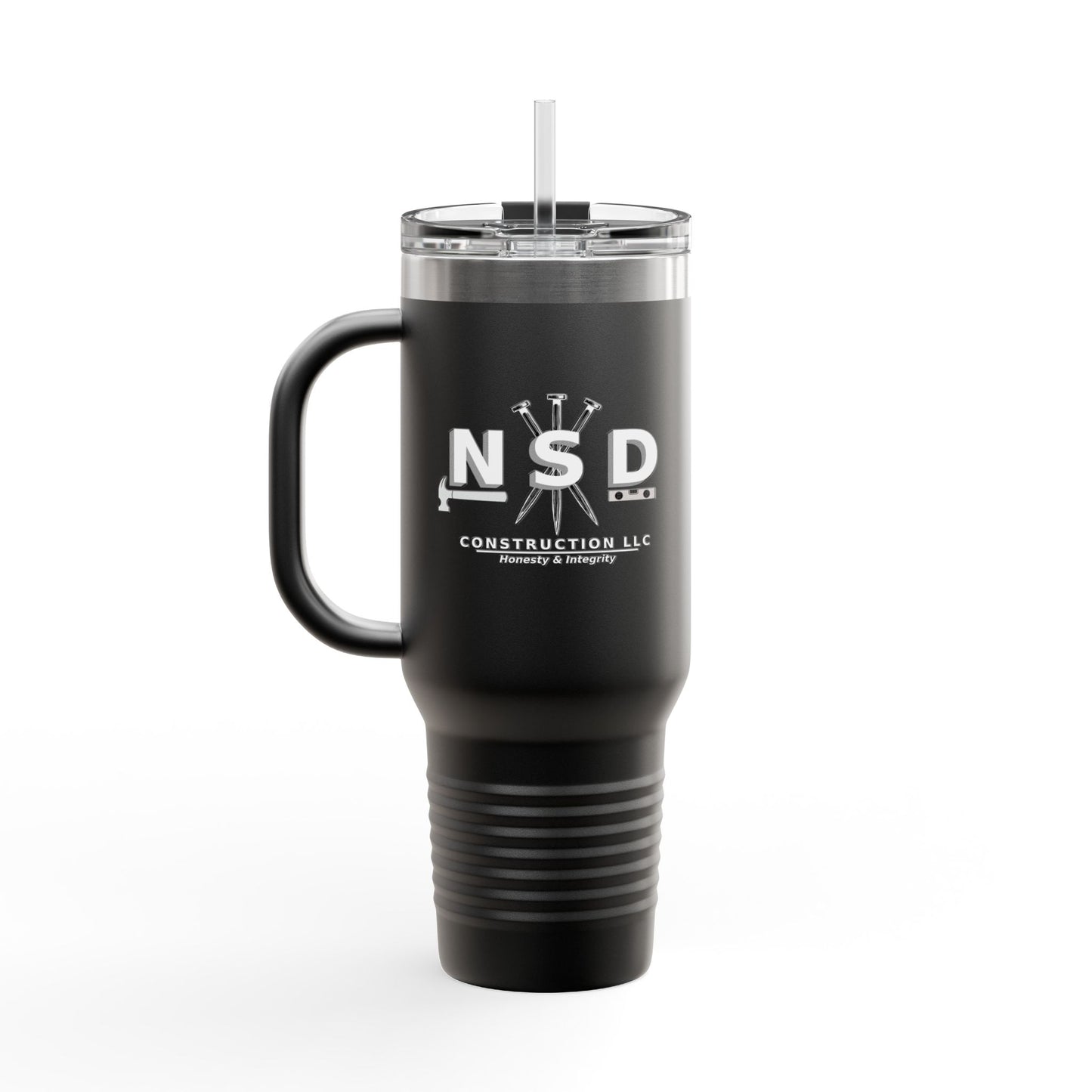 40oz Insulated Mug with Straw