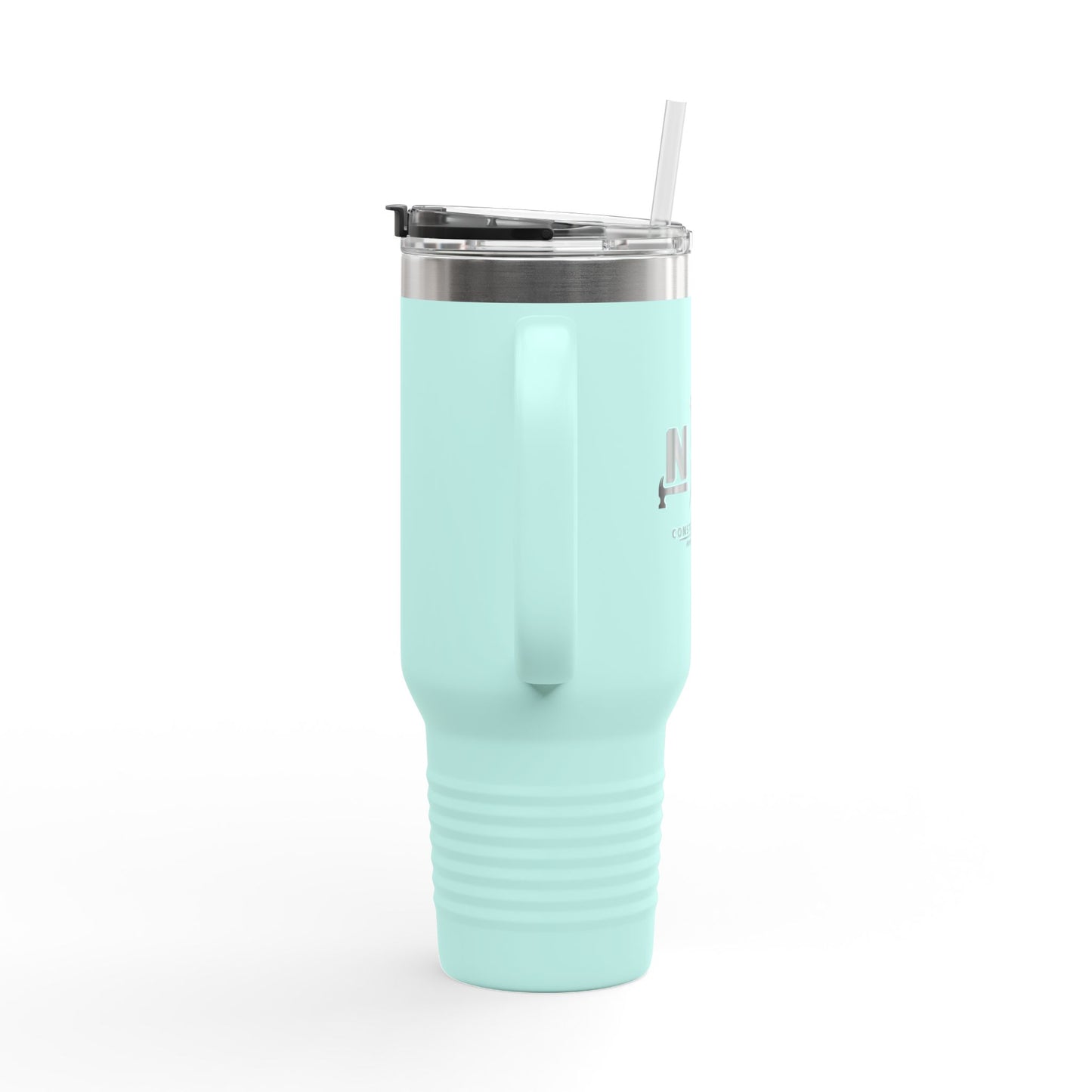 40oz Insulated Mug with Straw