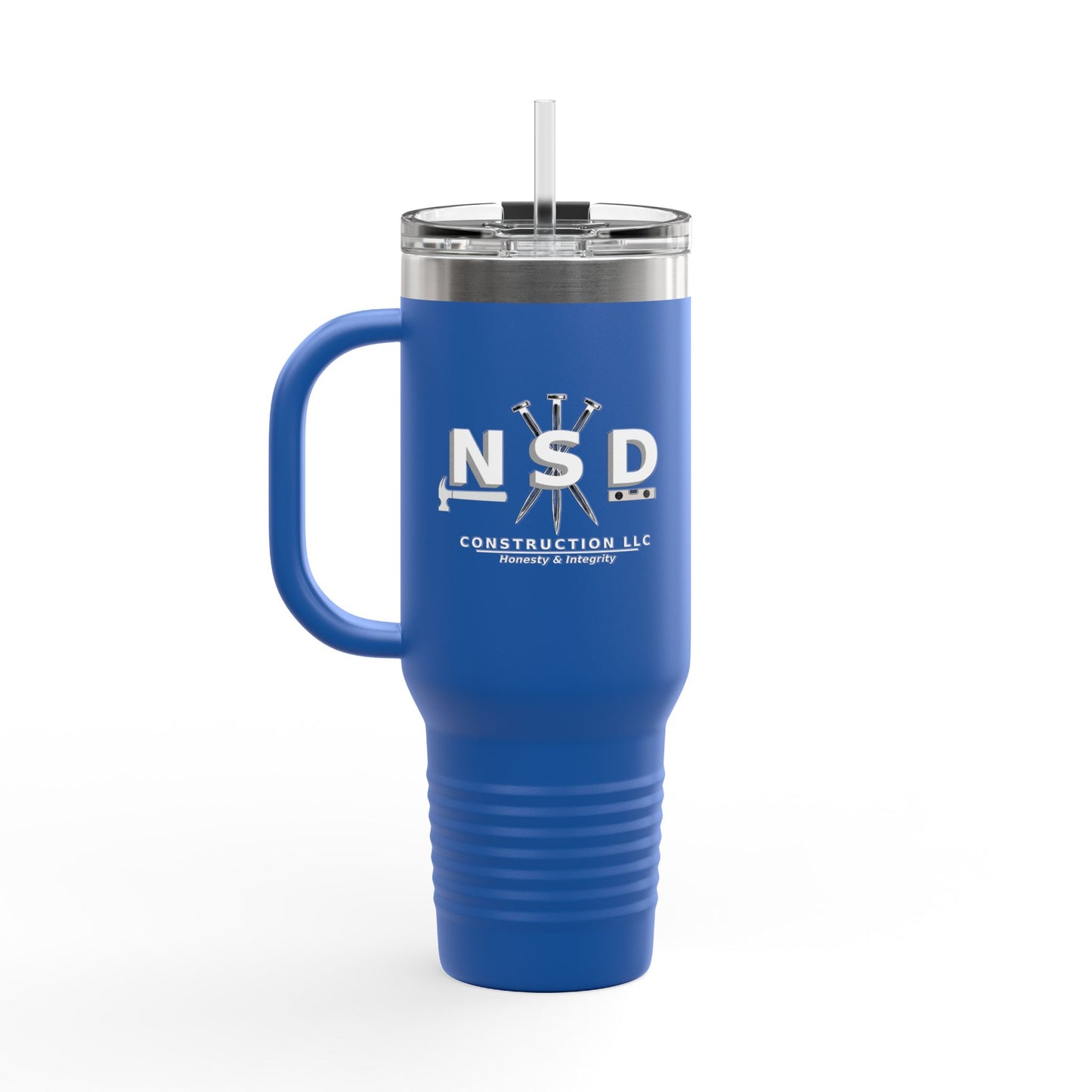 40oz Insulated Mug with Straw